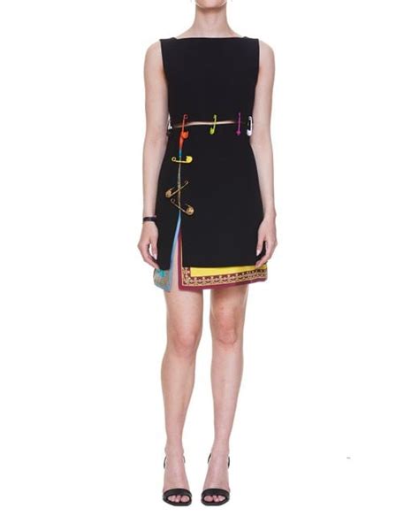 versace weapon dress|Versace safety fashion.